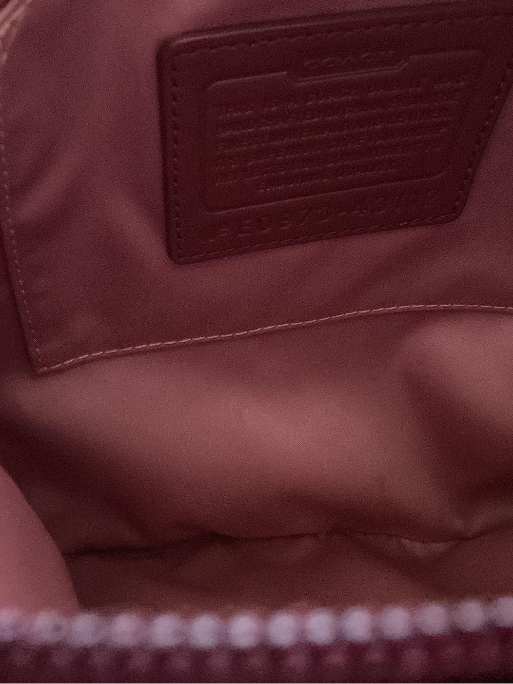 Coach Brooke Pleated Leather Crossbody Bag E0973-43112 - Picture 6 of 9